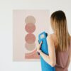 boho moon mockup