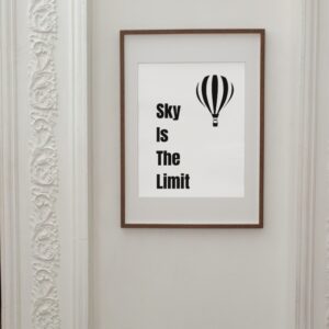 Sky Is The Limit - B&W
