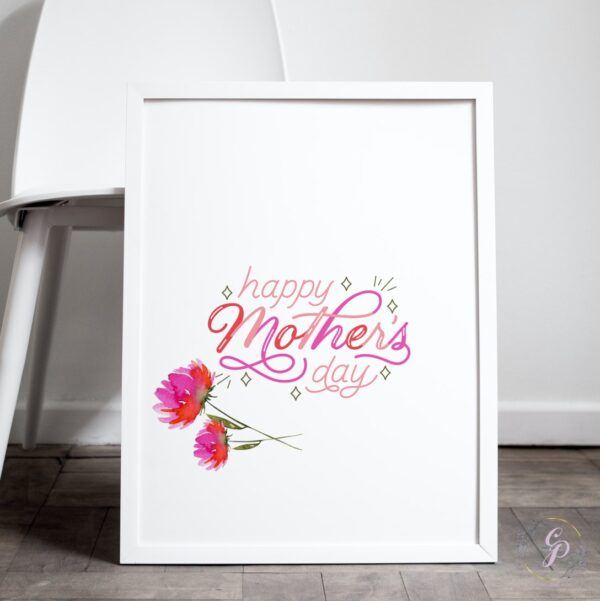 watercolour floral mother's day