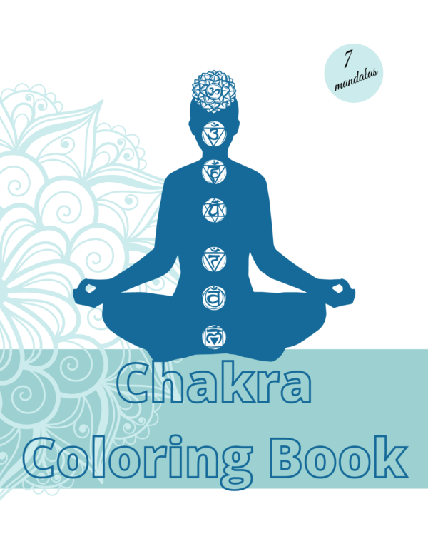 Chakra Coloring Book With 7 Mandalas