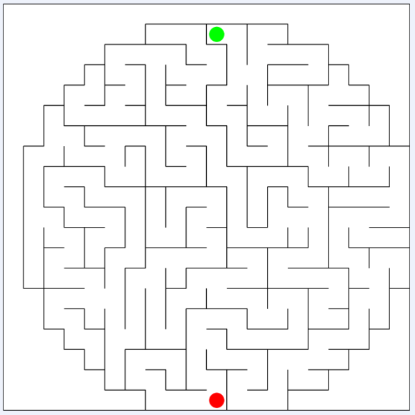 Circle Maze