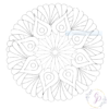 Free Flower Mandala Coloring Book