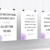 set of 3 Mikao Usui Quotes