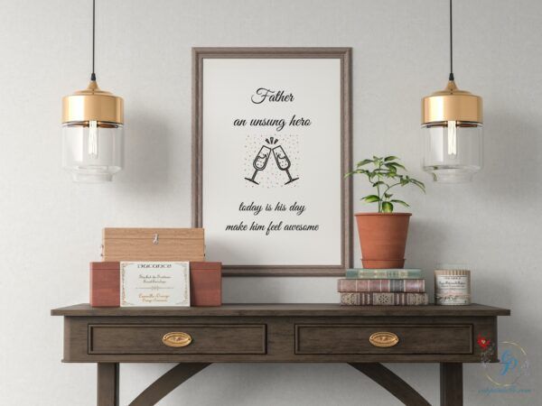 7 Free Happy Father's Day Printable Wall Art