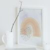 Boho Starry Rainbow