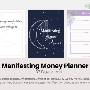 Manifesting Money 33 page Journal