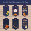 Set of 6 Celestial Thanksgiving Gift Tags - Image 3