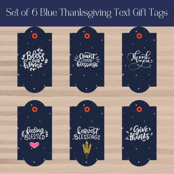 Thanksgiving Text Tags