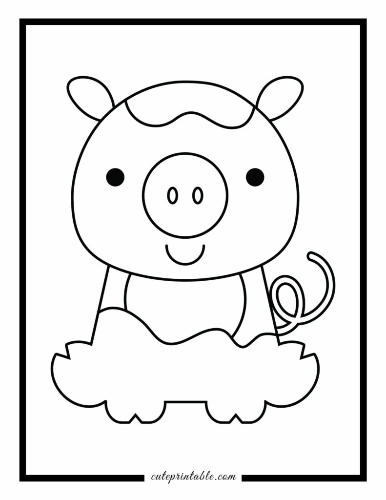 Woodland Animal Coloring Pages for Kids