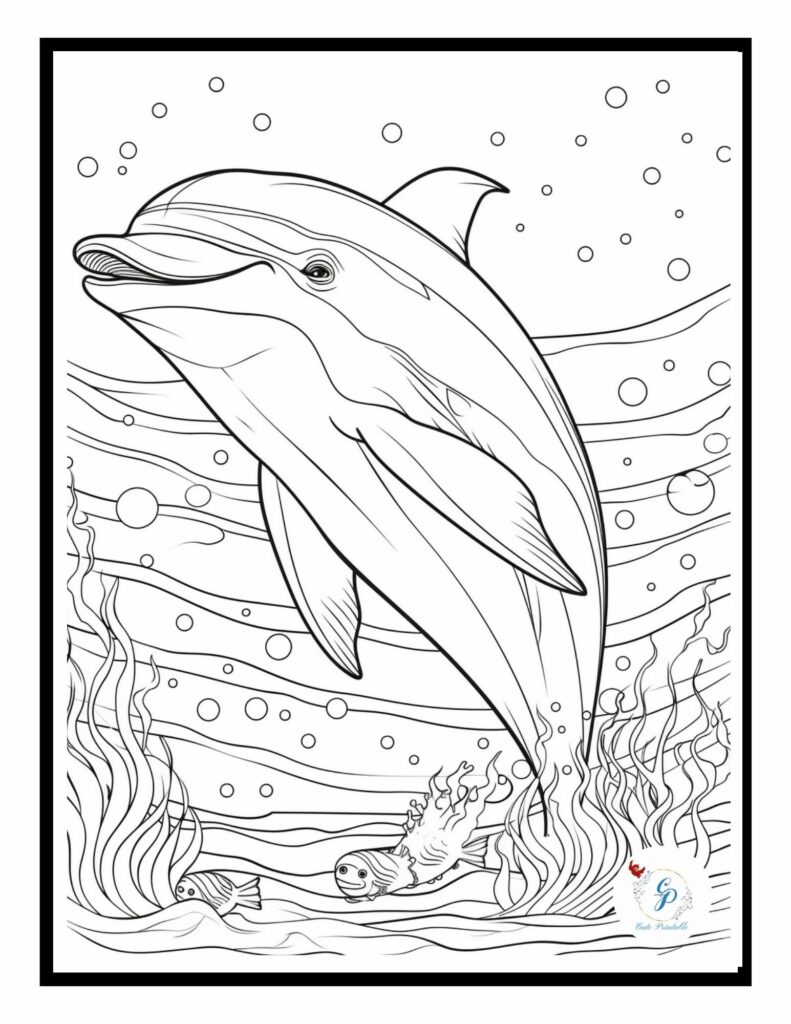 Coloring Books For Teens Relaxation: Dolphins & More: Advanced Ocean  Coloring Pages for Teenagers, Tweens, Older Kids, Boys & Girls, Underwater  Ocean (Paperback)