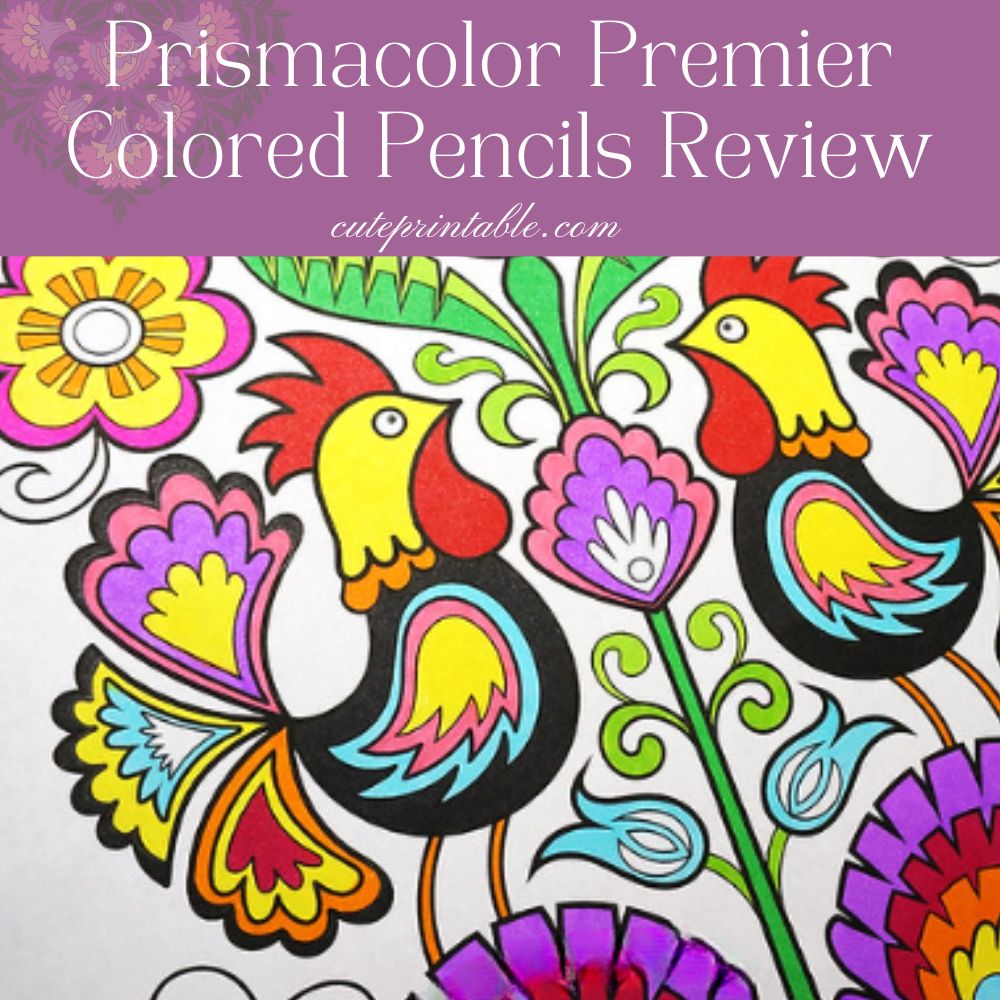 Prismacolor Premier Colored Pencils Review Cute Printable