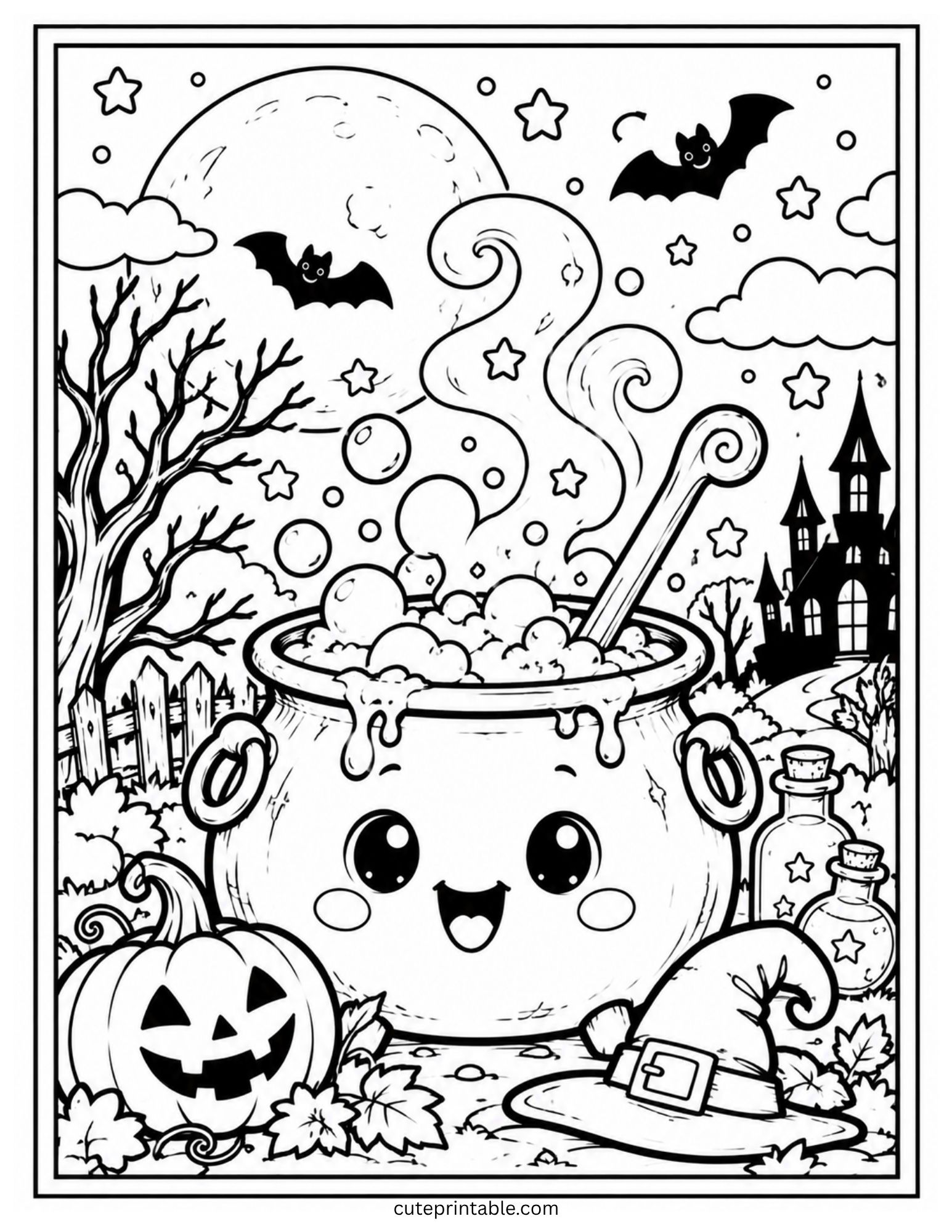 Free Halloween Coloring Pages
