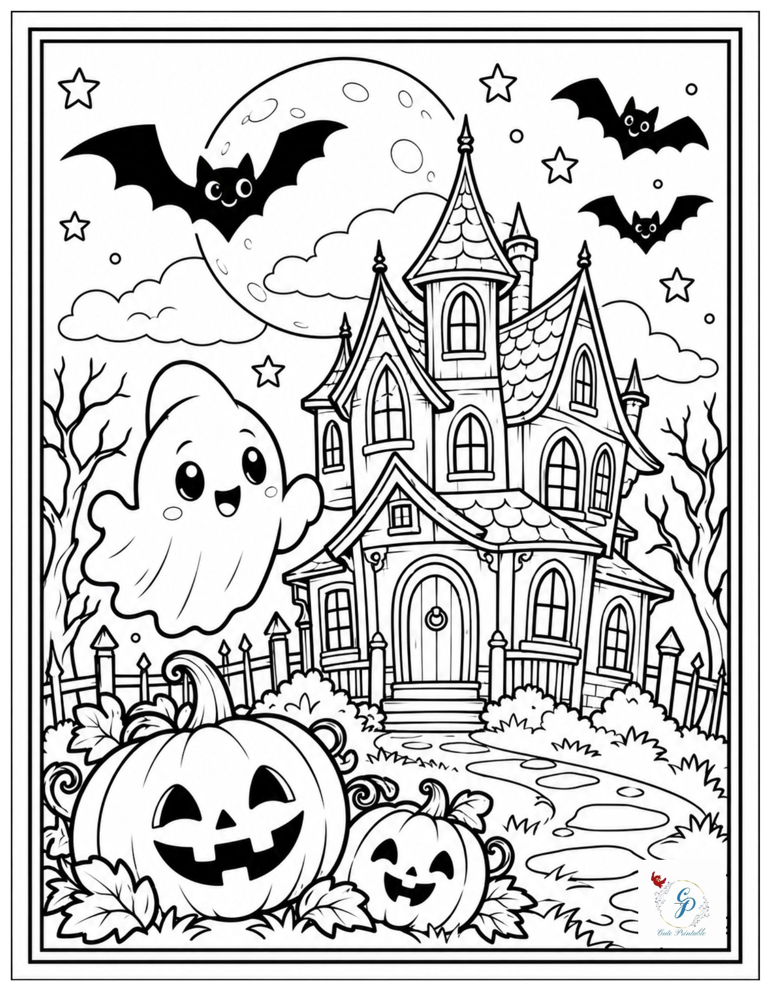 Free Halloween Coloring Pages