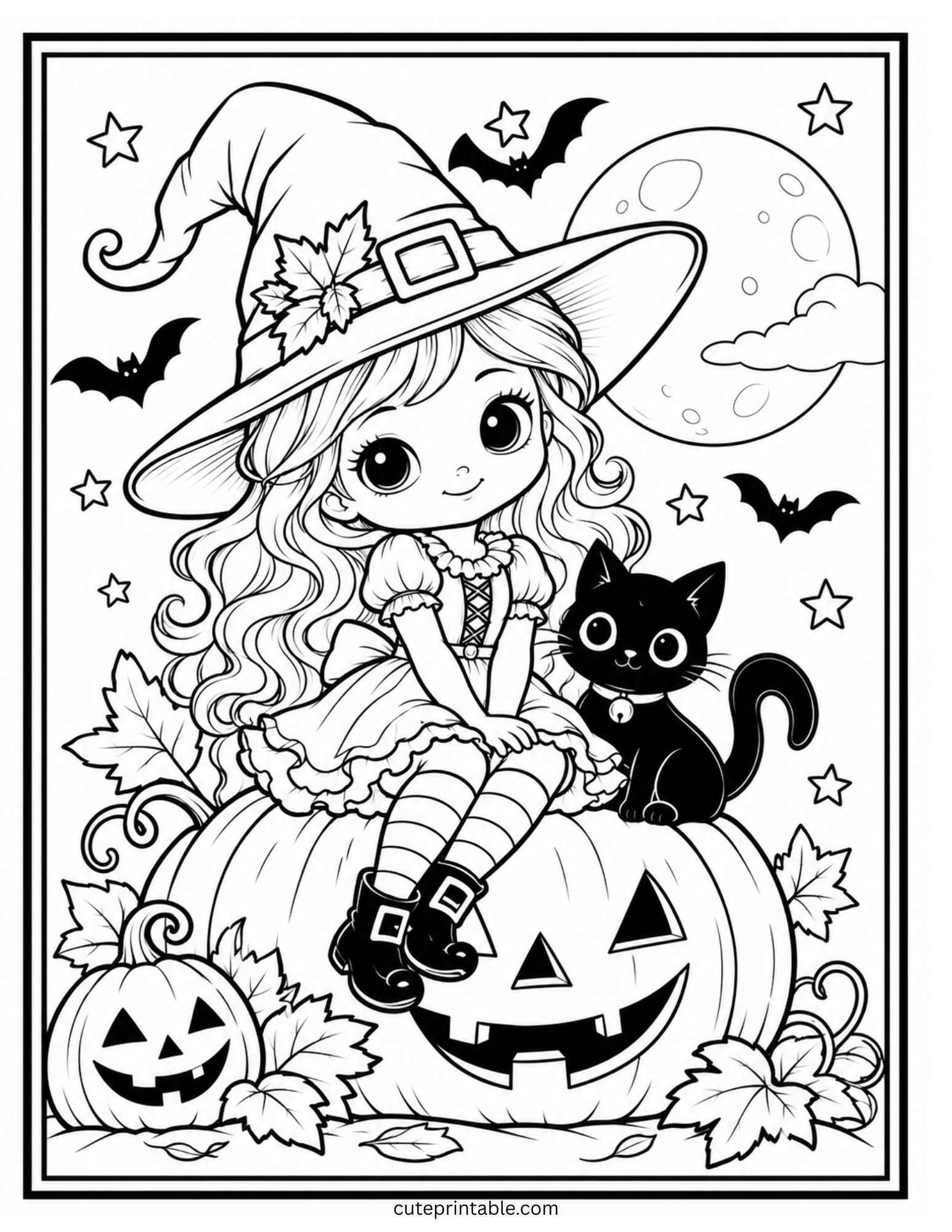 Free Halloween Coloring Pages