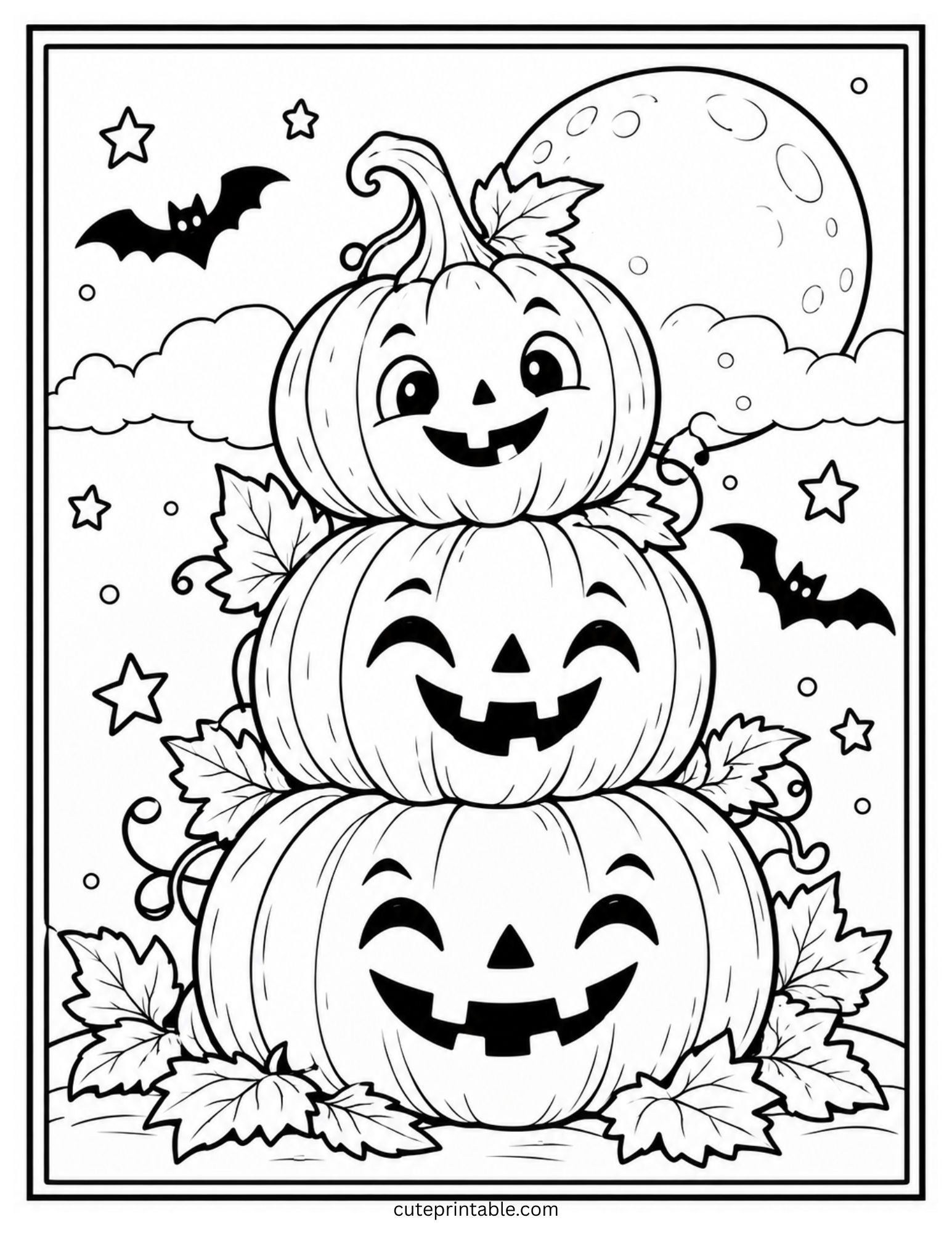 Free Halloween Coloring Pages