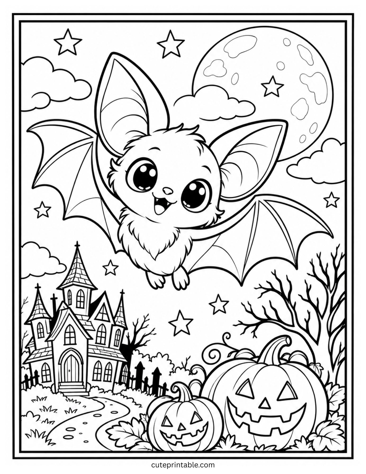 Free Halloween Coloring Pages