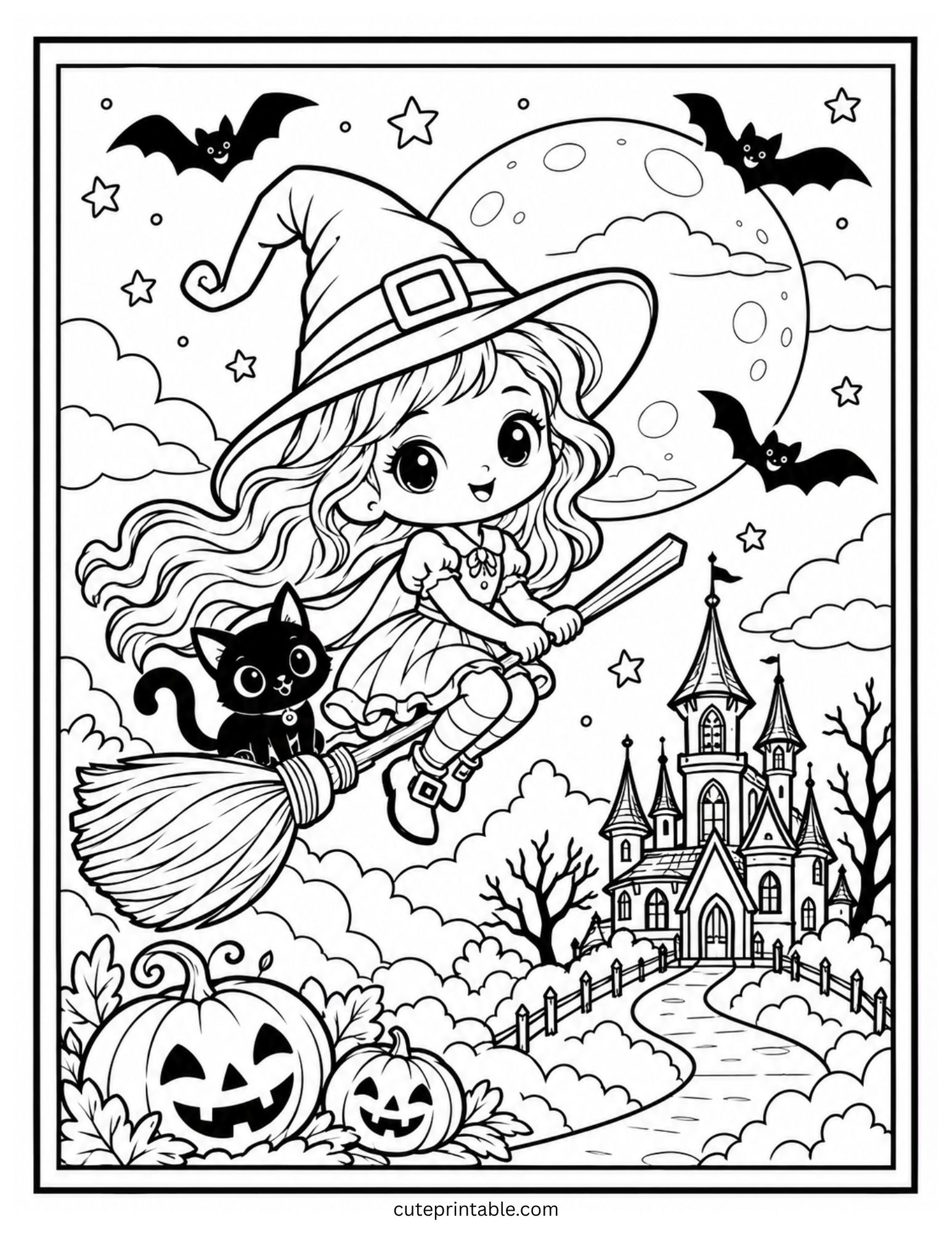 Free Halloween Coloring Pages