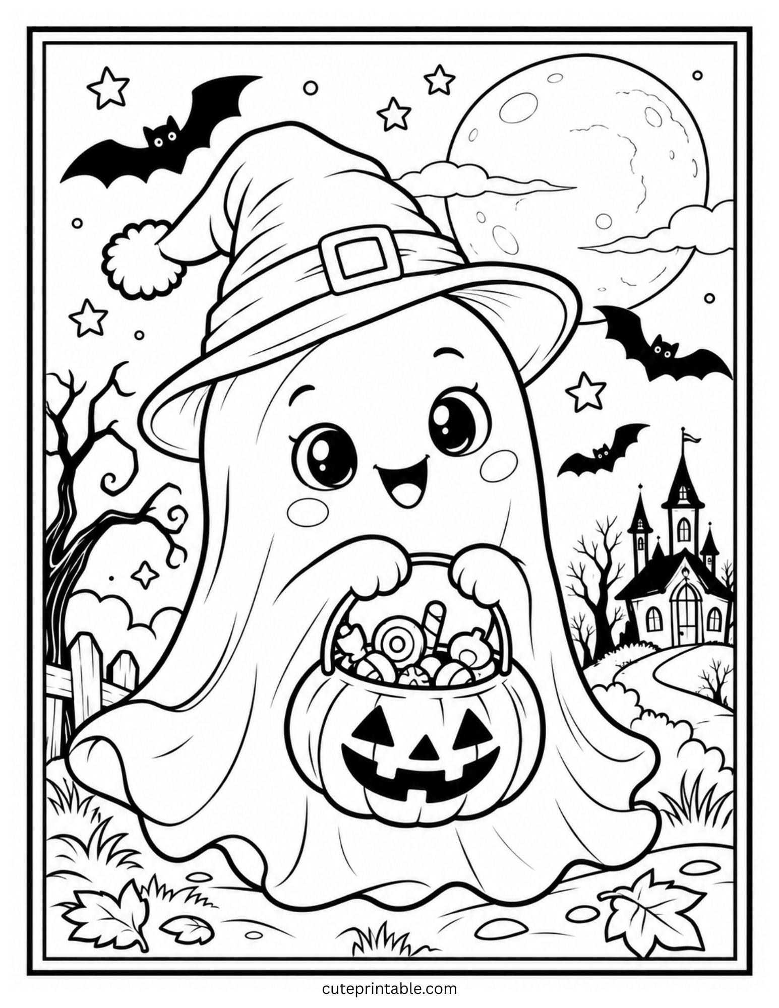 Free Halloween Coloring Pages