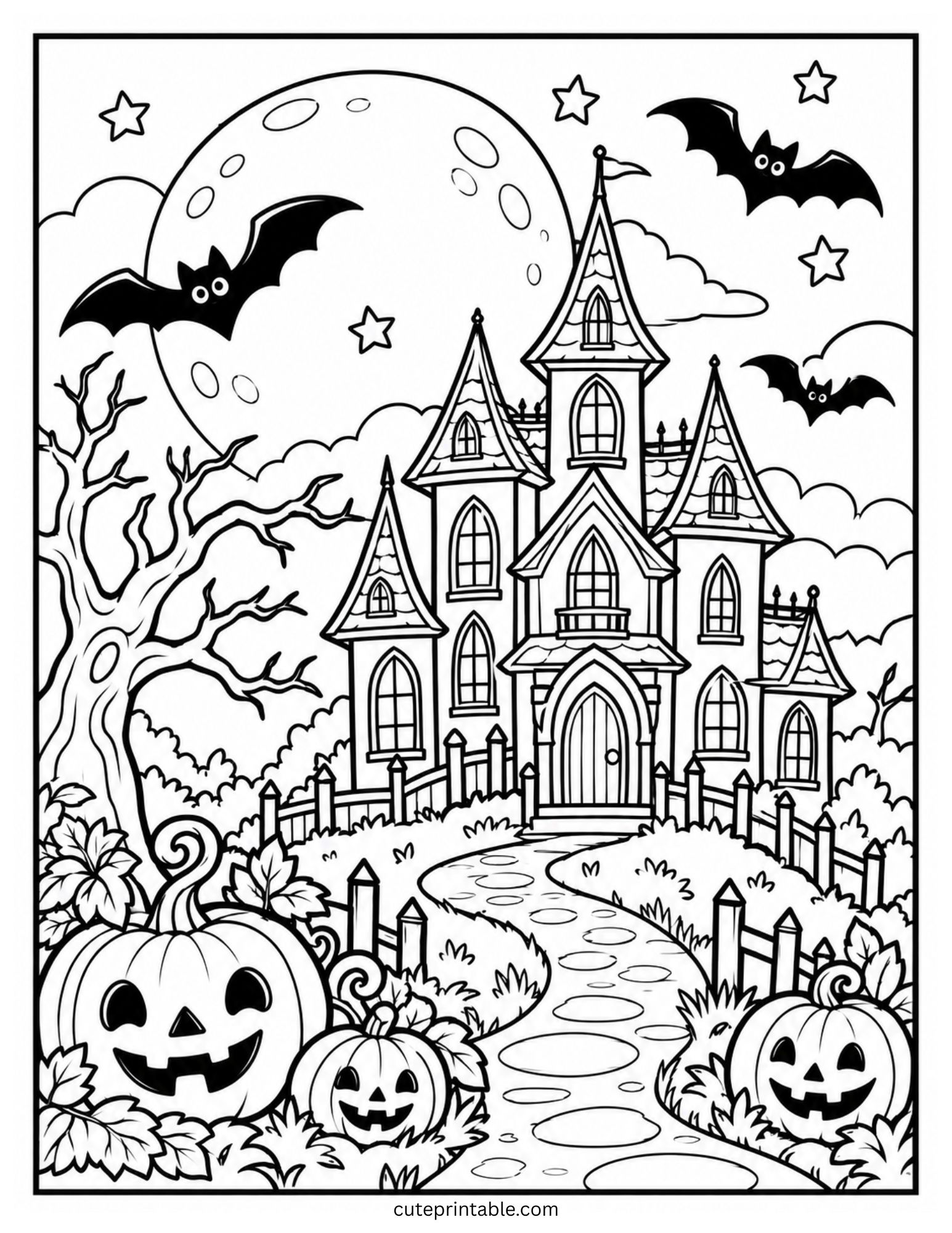 Free Halloween Coloring Pages