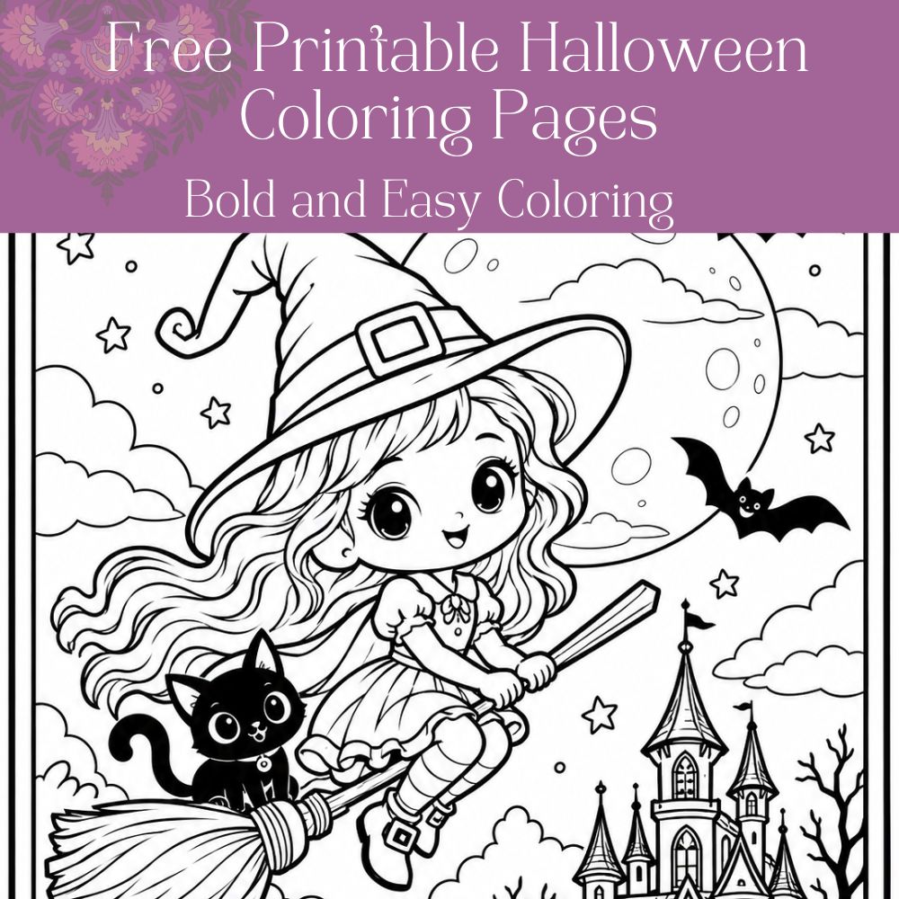 Free Printable Halloween Coloring Pages